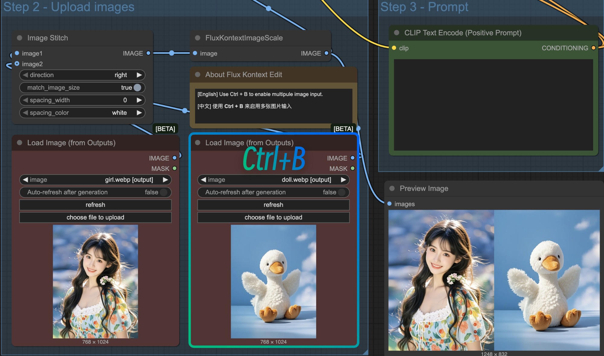 Multiple Image Input